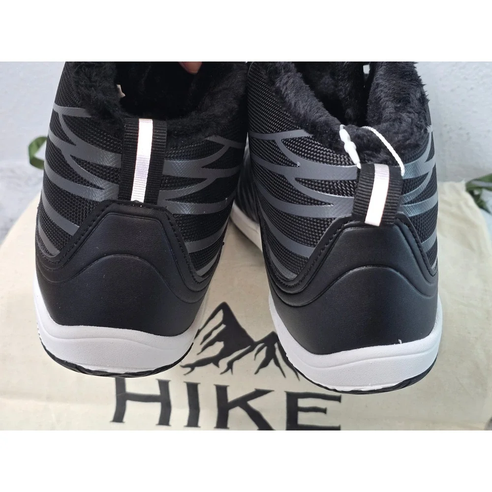 NWT Hike Footwear Lorax Winter Barefoot Boots Black Faux Lined EU 43 SZ 10‎